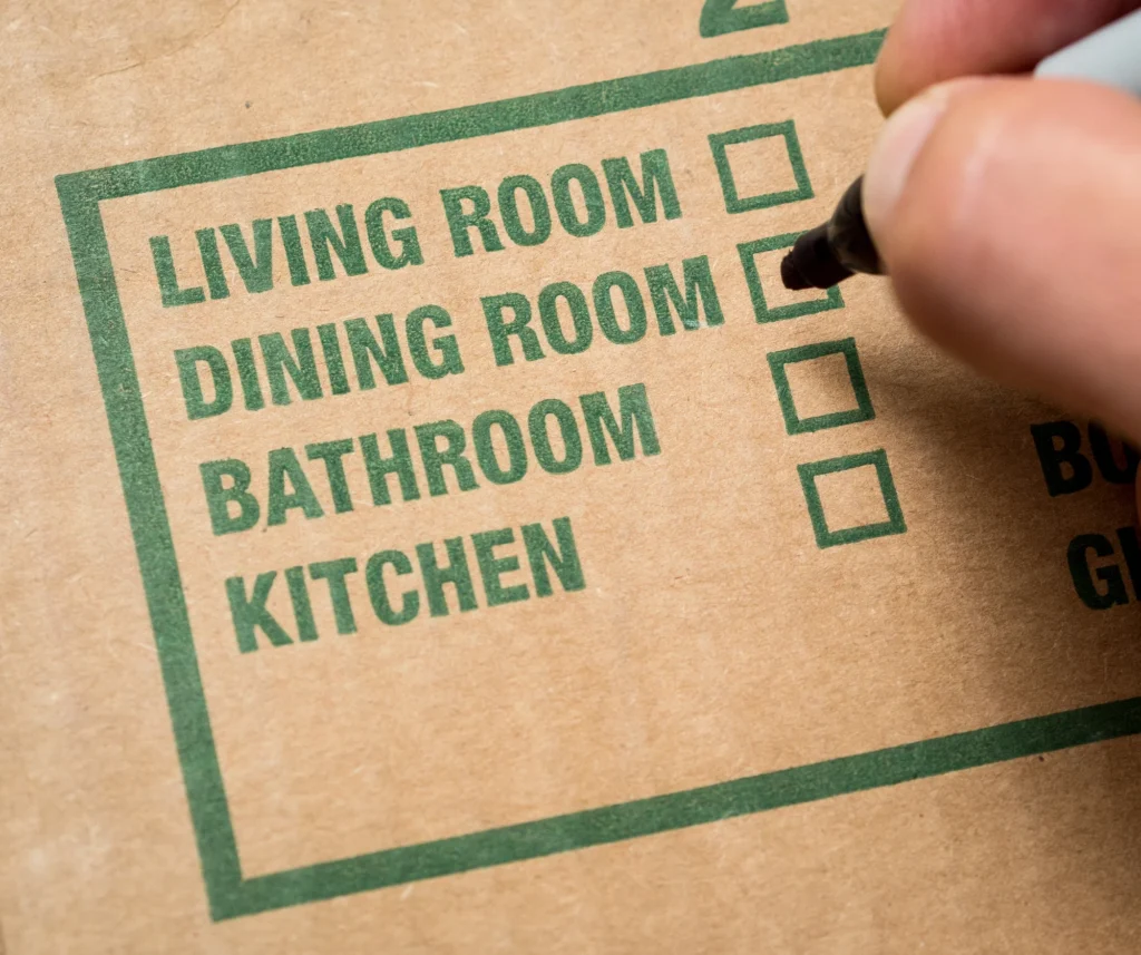 Checklist moving with movers chesterfield mo