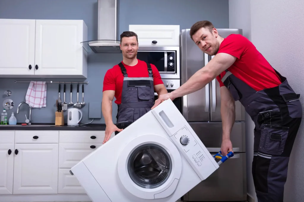 Moving Company in Chesterfield MO Moving a Washing Machine