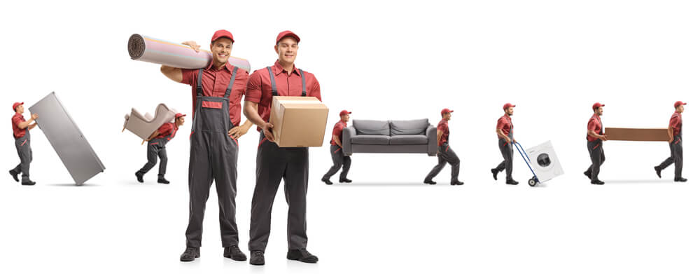 Moving pickup and delivery services