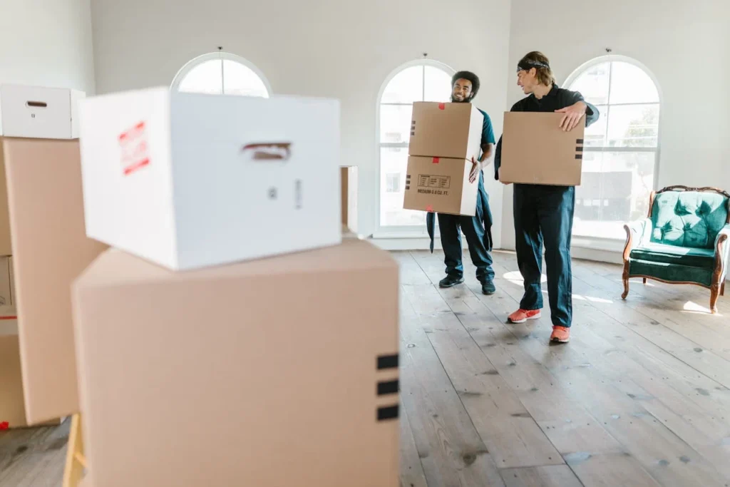 Preparing items before an Auburn moving company arrives