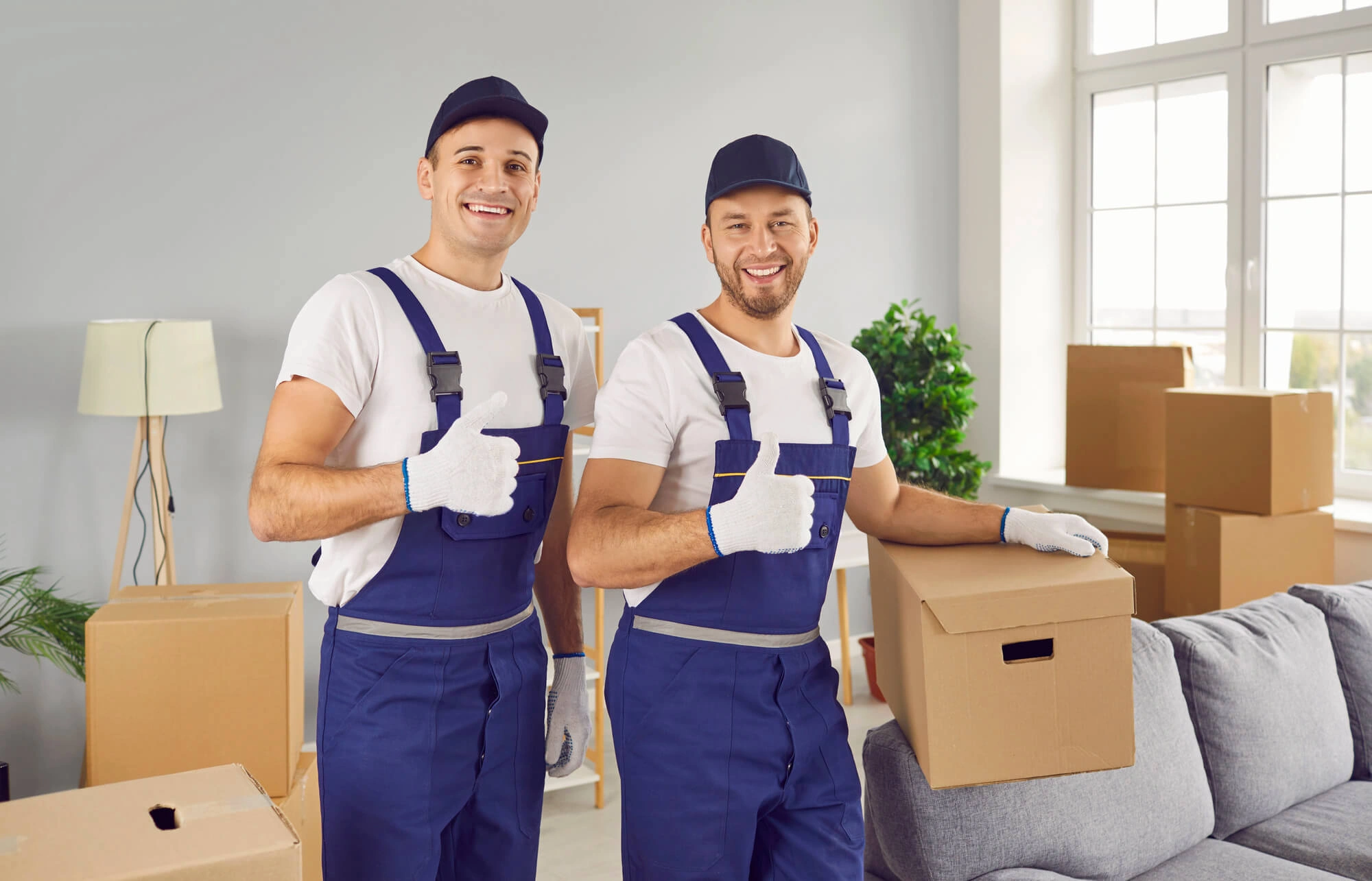 moving companies Plano TX staff smiling